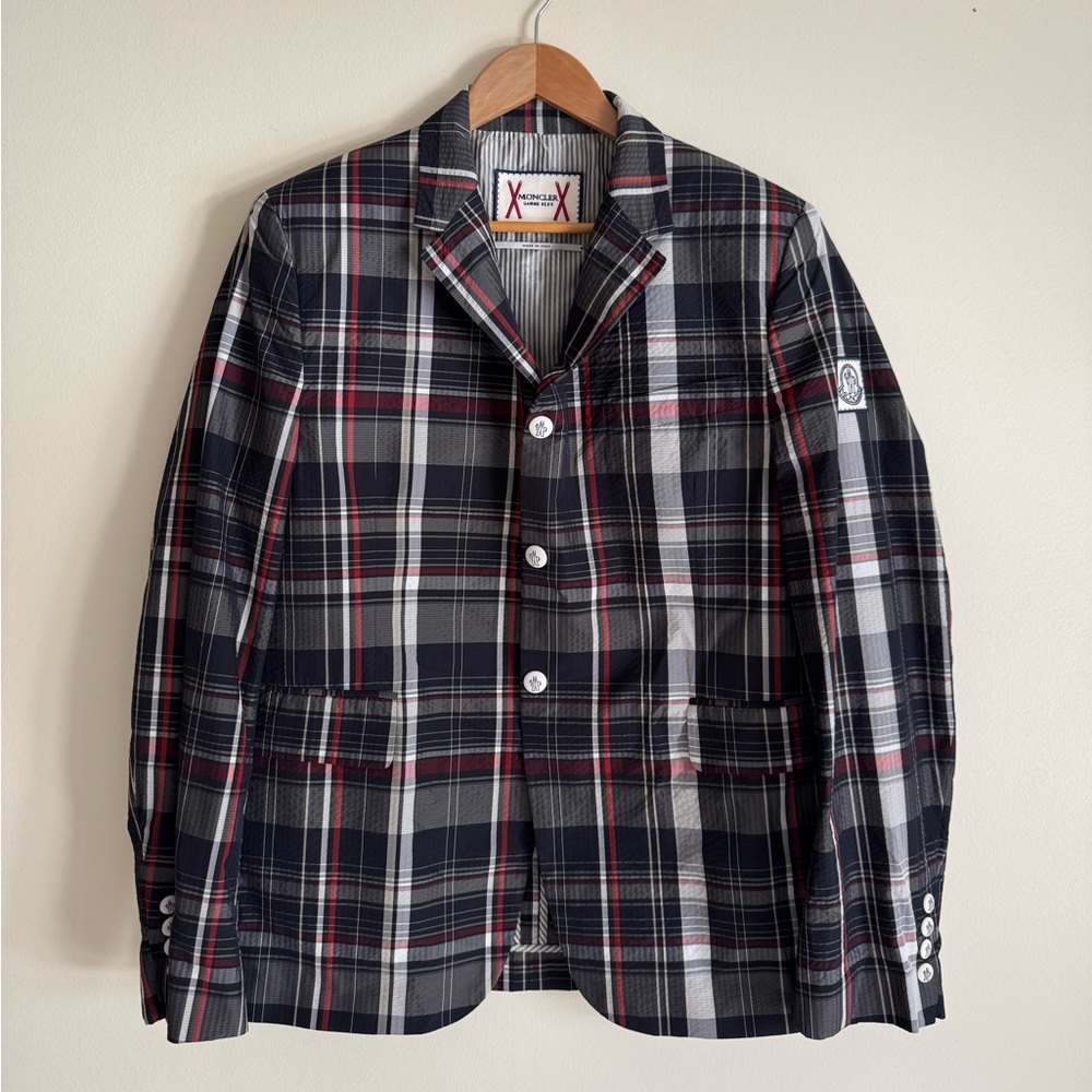Moncler
Gamme Bleu Tartan Blazer (Thom Browne Era)